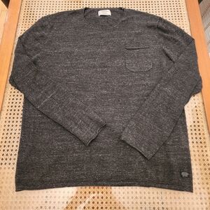 Jack & Jones Men's Gray Longsleeve Shirt - Size Large